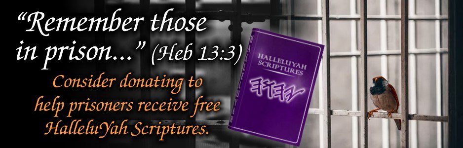 HalleluYah Scriptures Prison Report - HalleluYah Scriptures