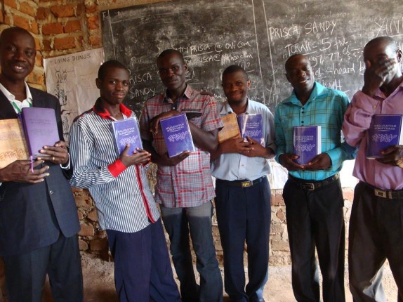 Uganda Pastor Samuel Obonyo and his group-Uganda-28Aug13