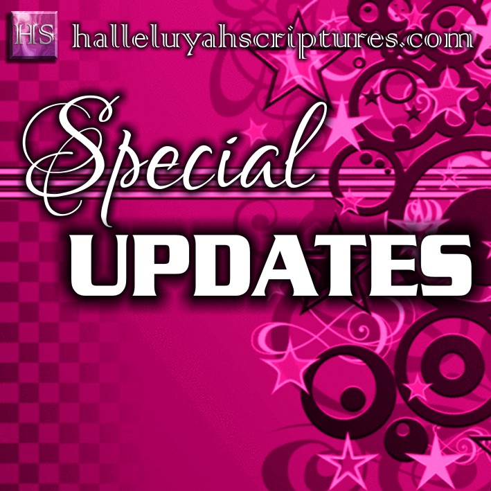 HalleluYah Scriptures New Changes & Updates 2013