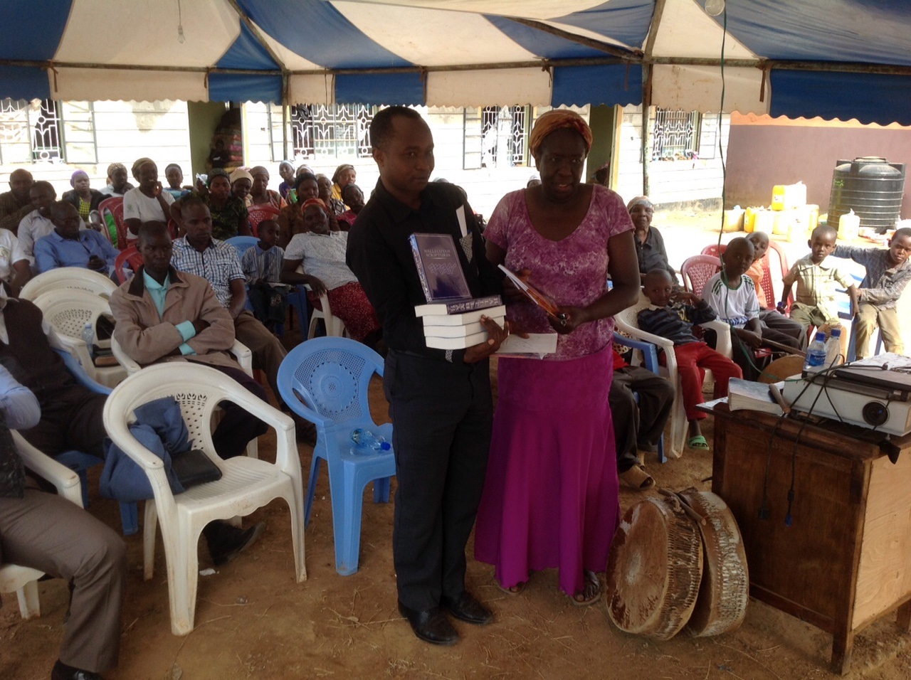 Kenya Group On Special Trip & Much Joy From The Philippines All Receiving Freely