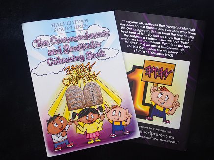 HalleluYah Scriptures Coloring book 1